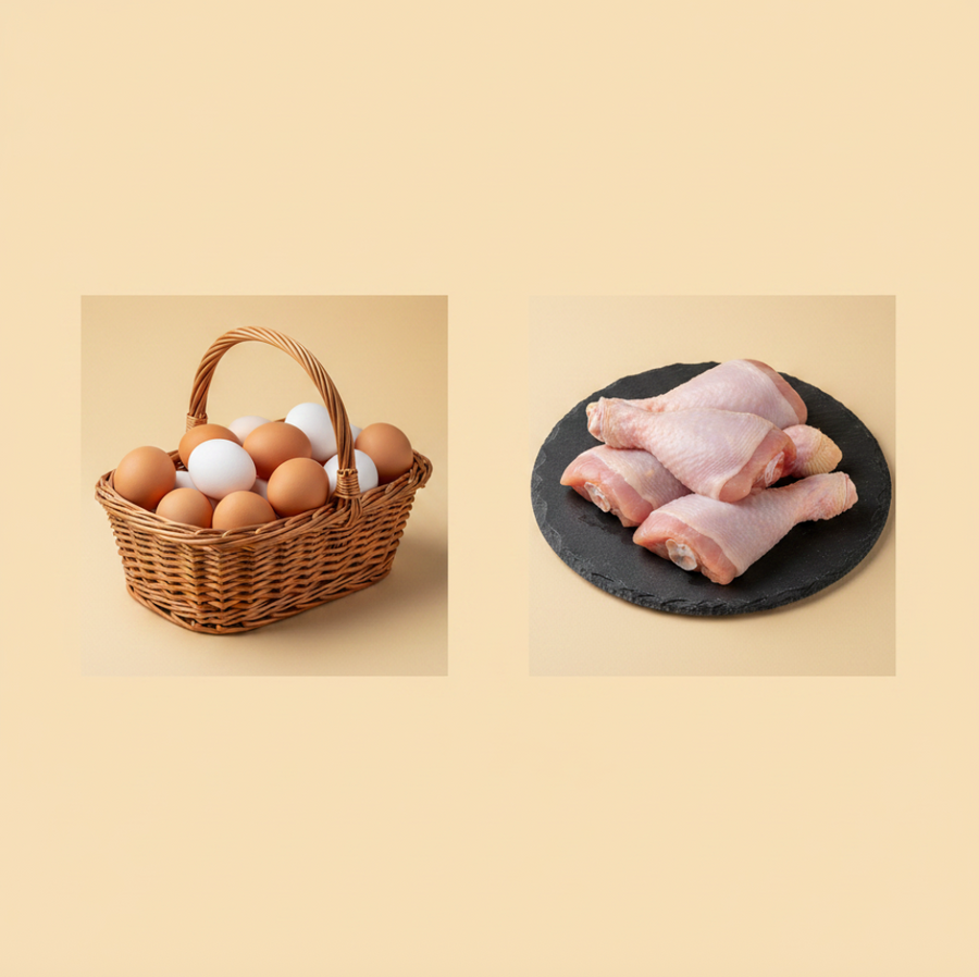 Eggs & Meats