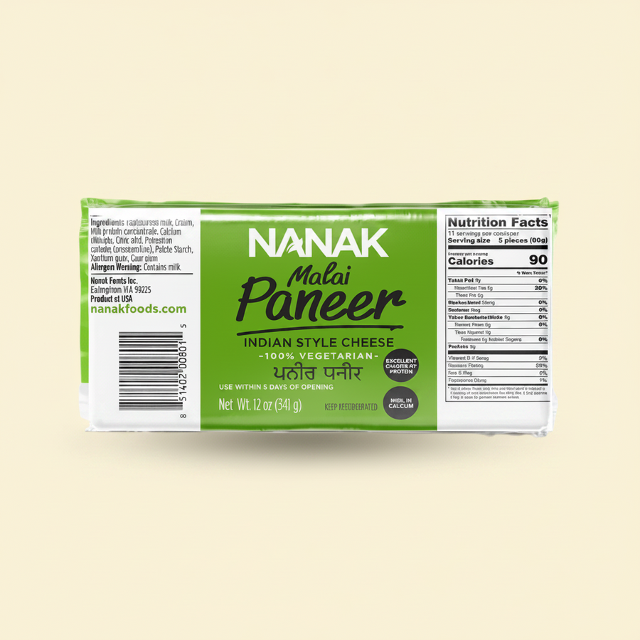Nanak Malai Paneer 12 Oz