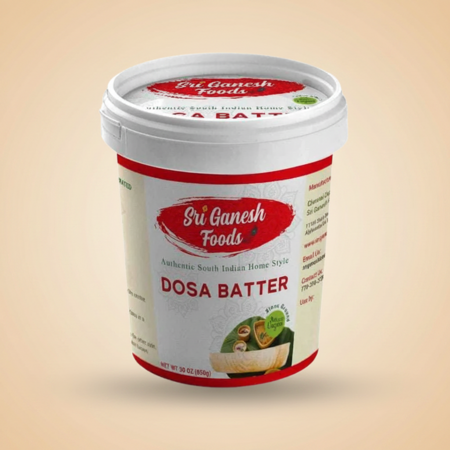 Dosa Batter (Sri Ganesh) 30 Oz