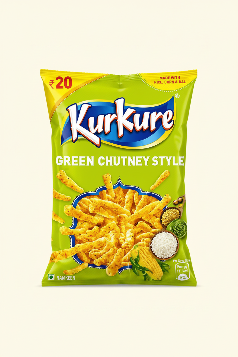 Kurkure Green Chutney Style 70 GM