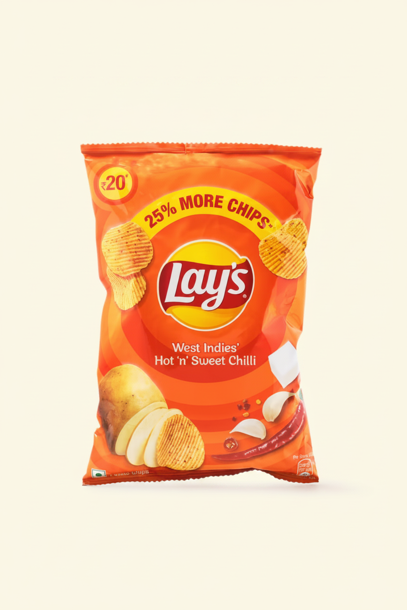 Lay's Hot 'n' Sweet Chilli Chips