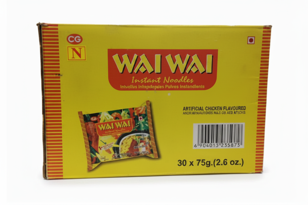 Wai Wai Chicken noodles 30 pack