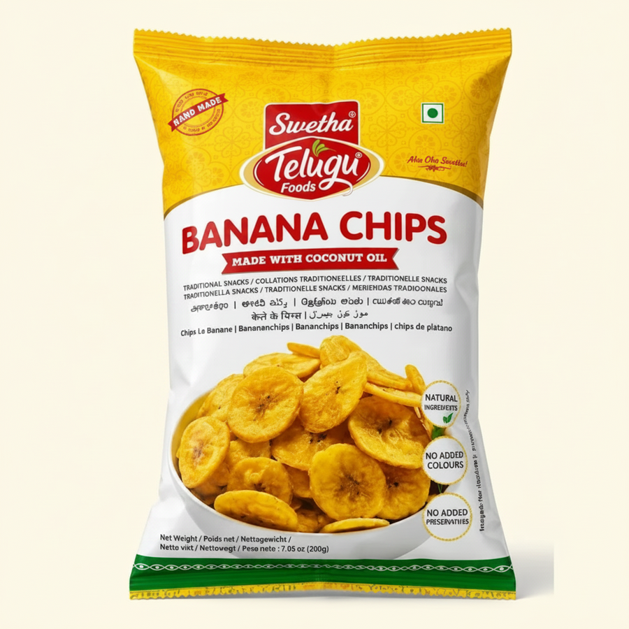 Telugu Foods Banana Chips 100 Gm