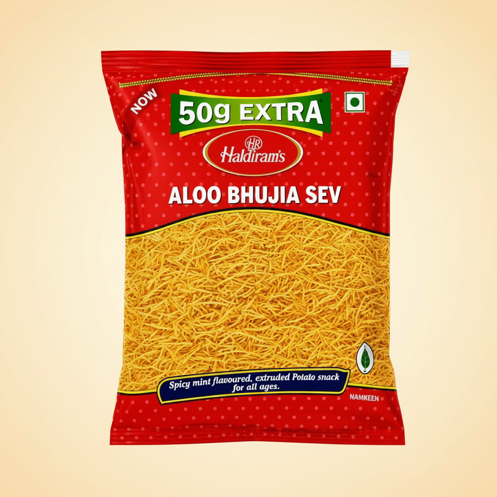 Haldiram Aloo Bhujia Sev 400 Gm