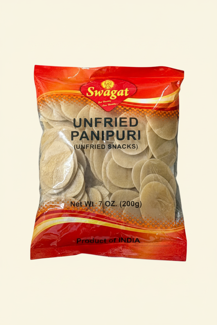 Swagat Pani Puri (Unfried) 200 GM