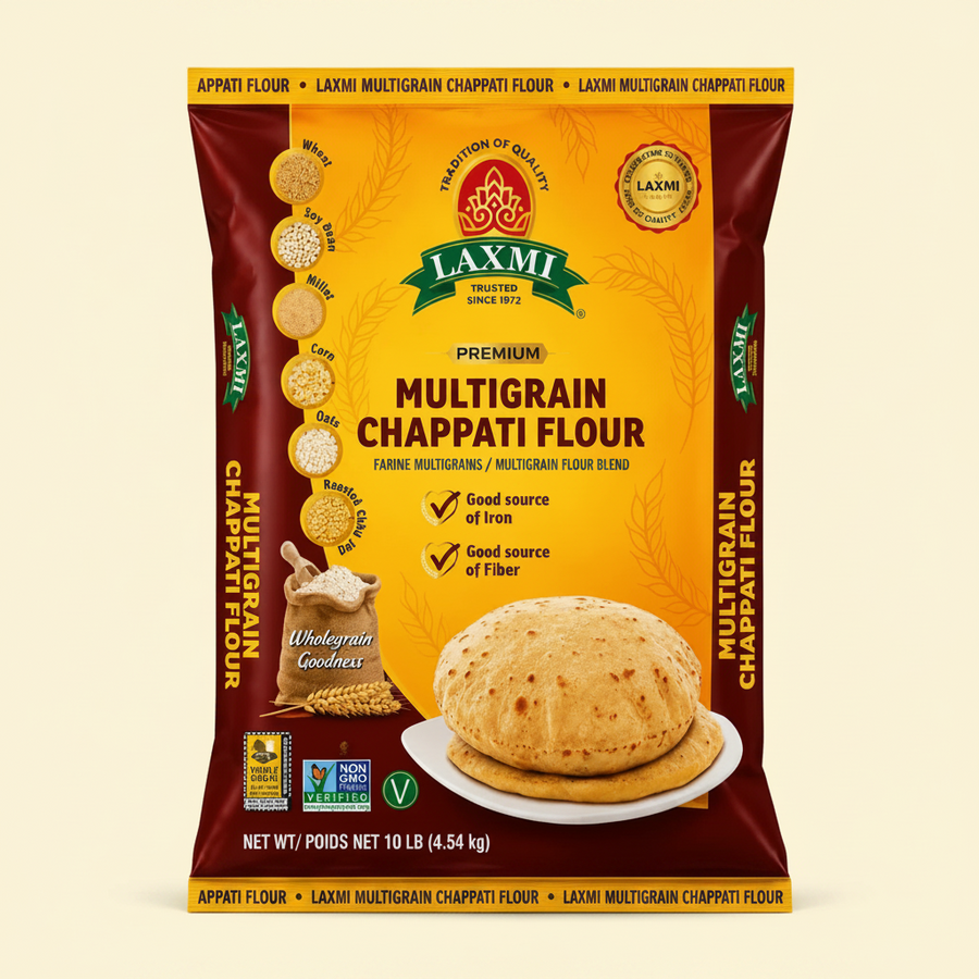 Laxmi Multigrain Chapati Flour 10 Lb
