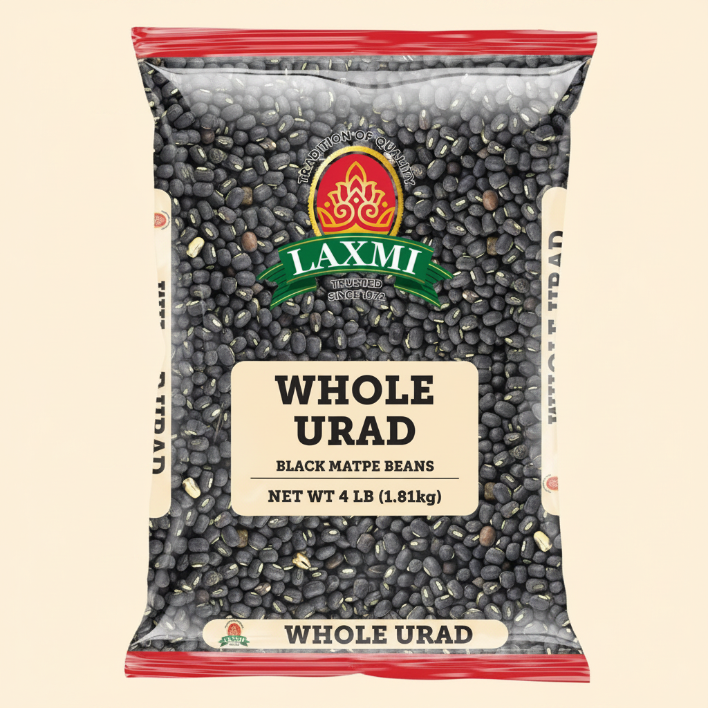 Laxmi Whole Urad Dal Black 4 Lb