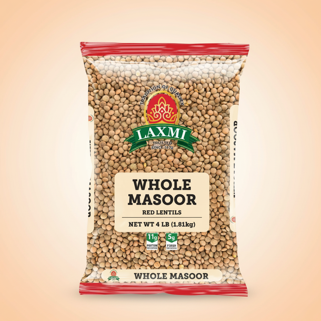 Laxmi Whole Masoor 4 LB