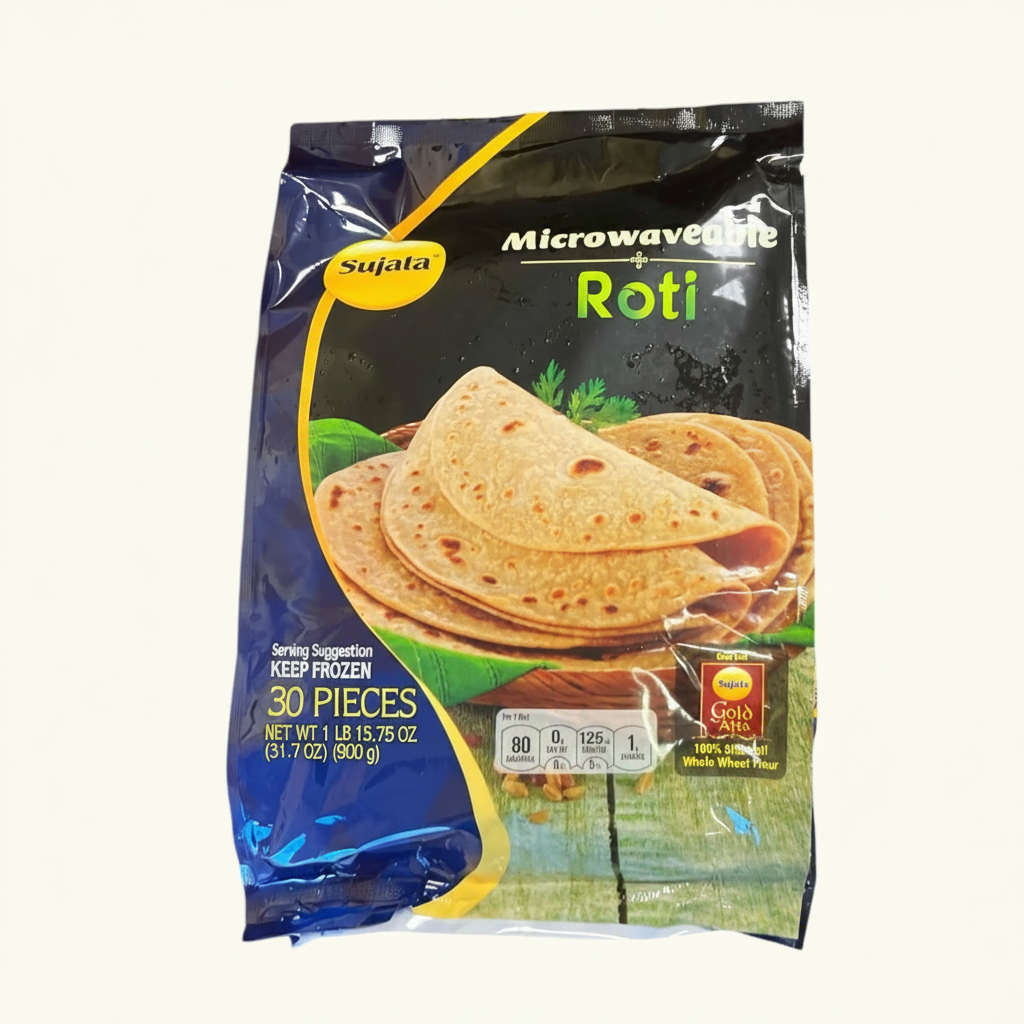 Sujata Microwaveable Roti (Pack of 30)