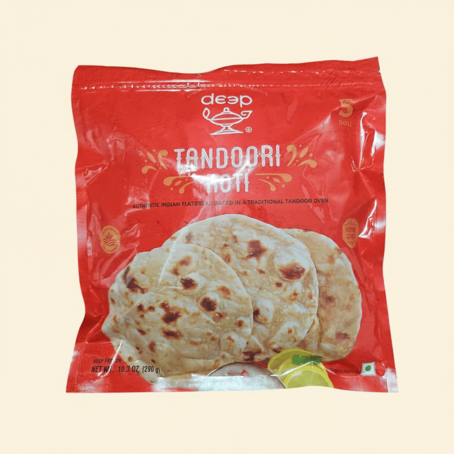 Deep Frozen Tandoori Roti (Pack of 5)