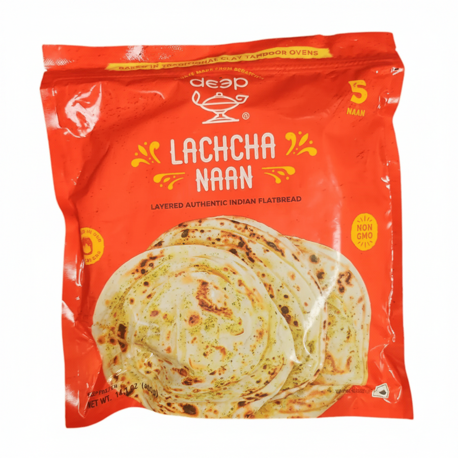Deep Frozen Lachcha Naan (Pack of 5)