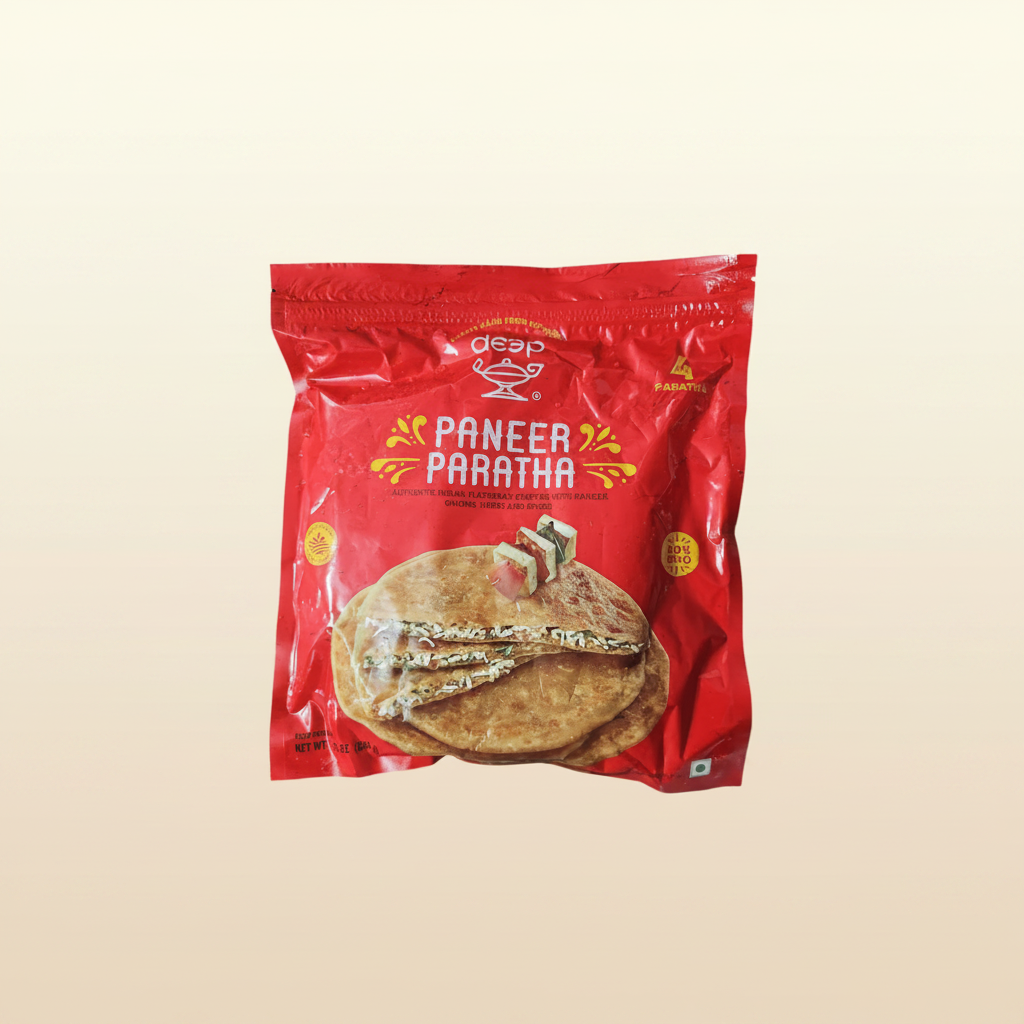 Deep Frozen Paneer Paratha (Pack of 4)