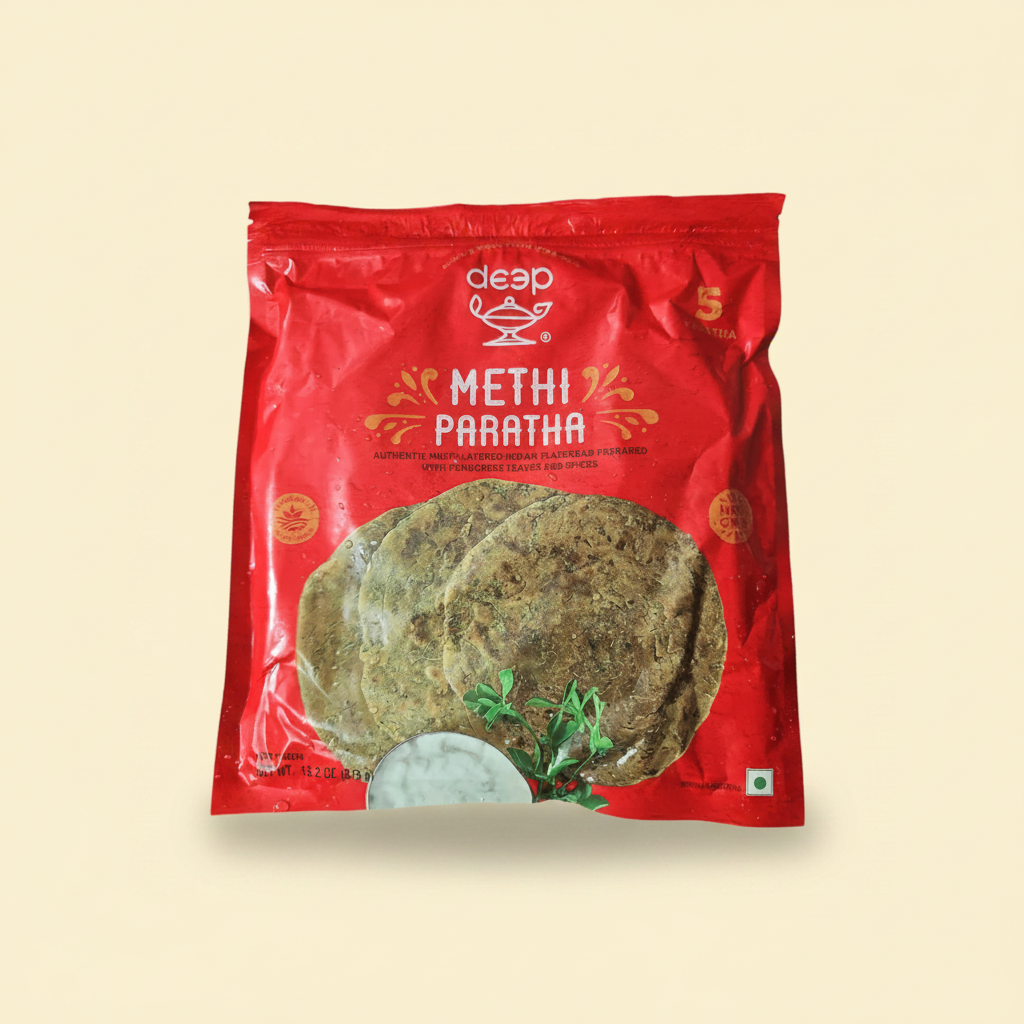 Deep Frozen Methi Paratha (Pack of 5)