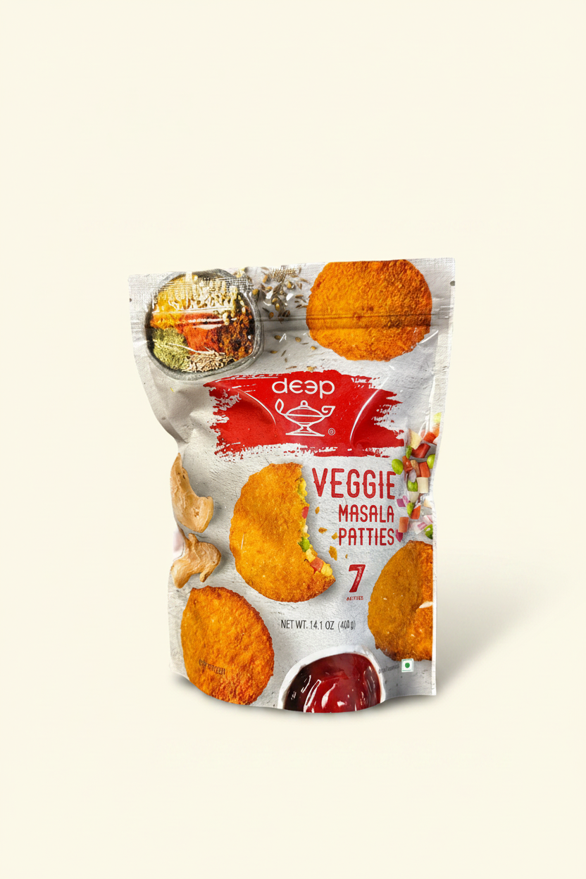 Deep Frozen Veg Masala Patties 14 oz