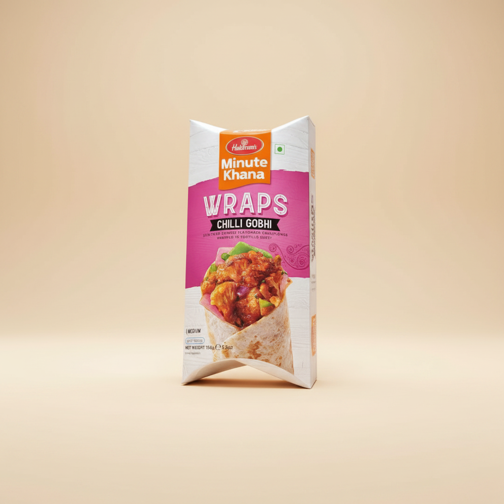 Haldiram Desi Wraps Chilli Gobi 156 Gm
