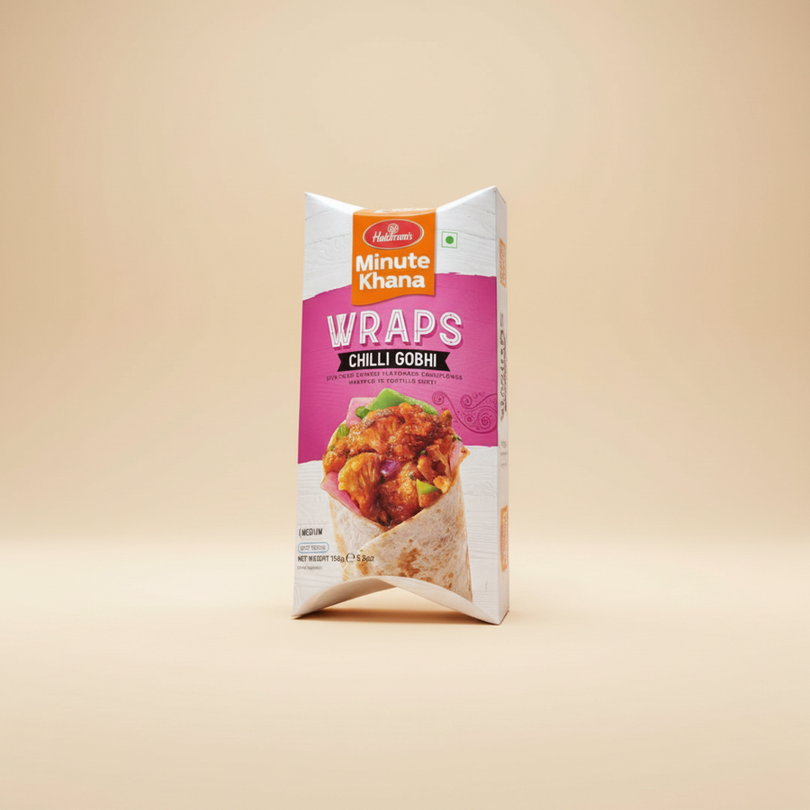 Haldiram Desi Wraps Chilli Gobi 156 Gm