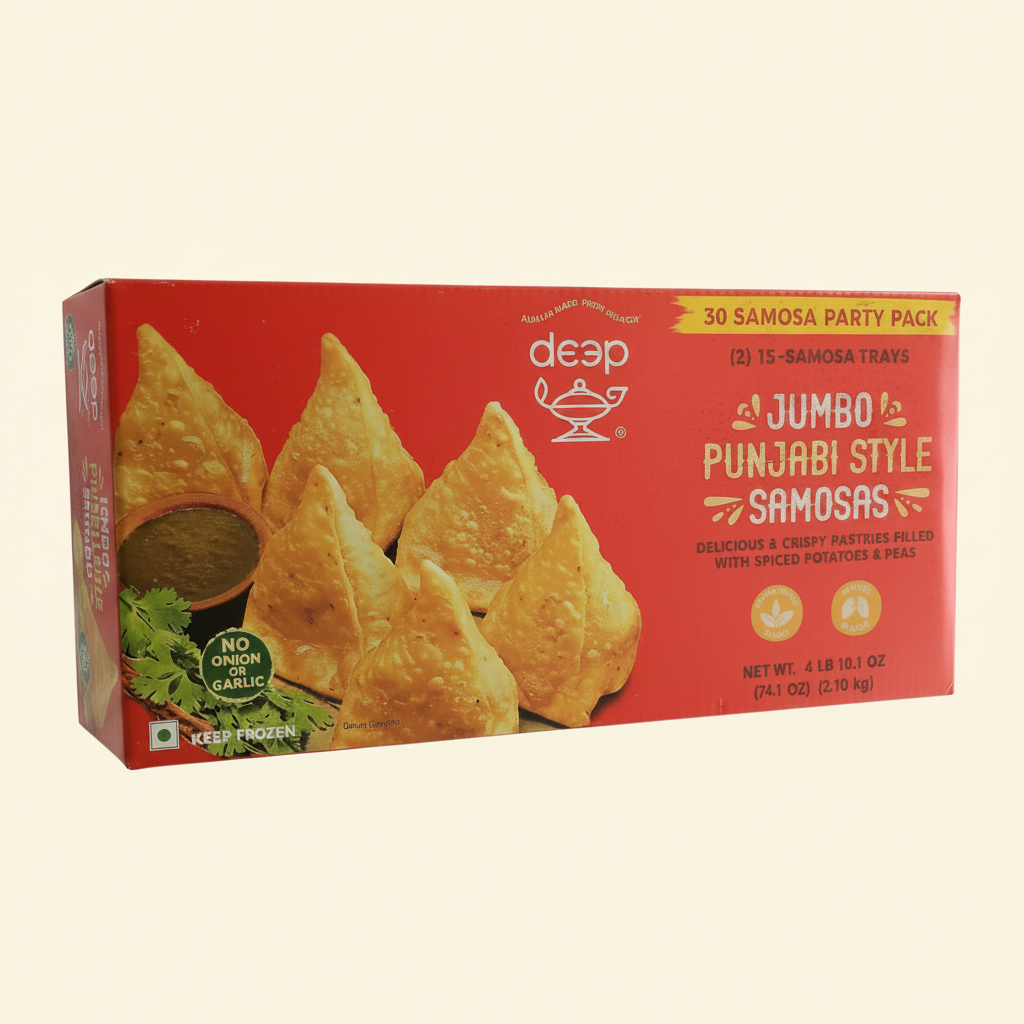 Deep Frozen Jumbo Punjabi Samosa 30 PCS