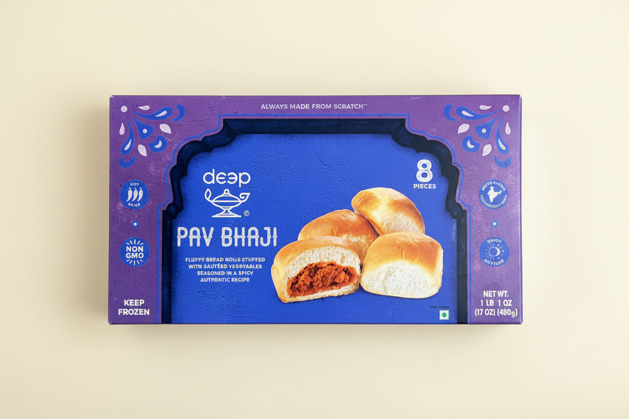 Frozen Deep Pav Bhaji(Pack of 8)