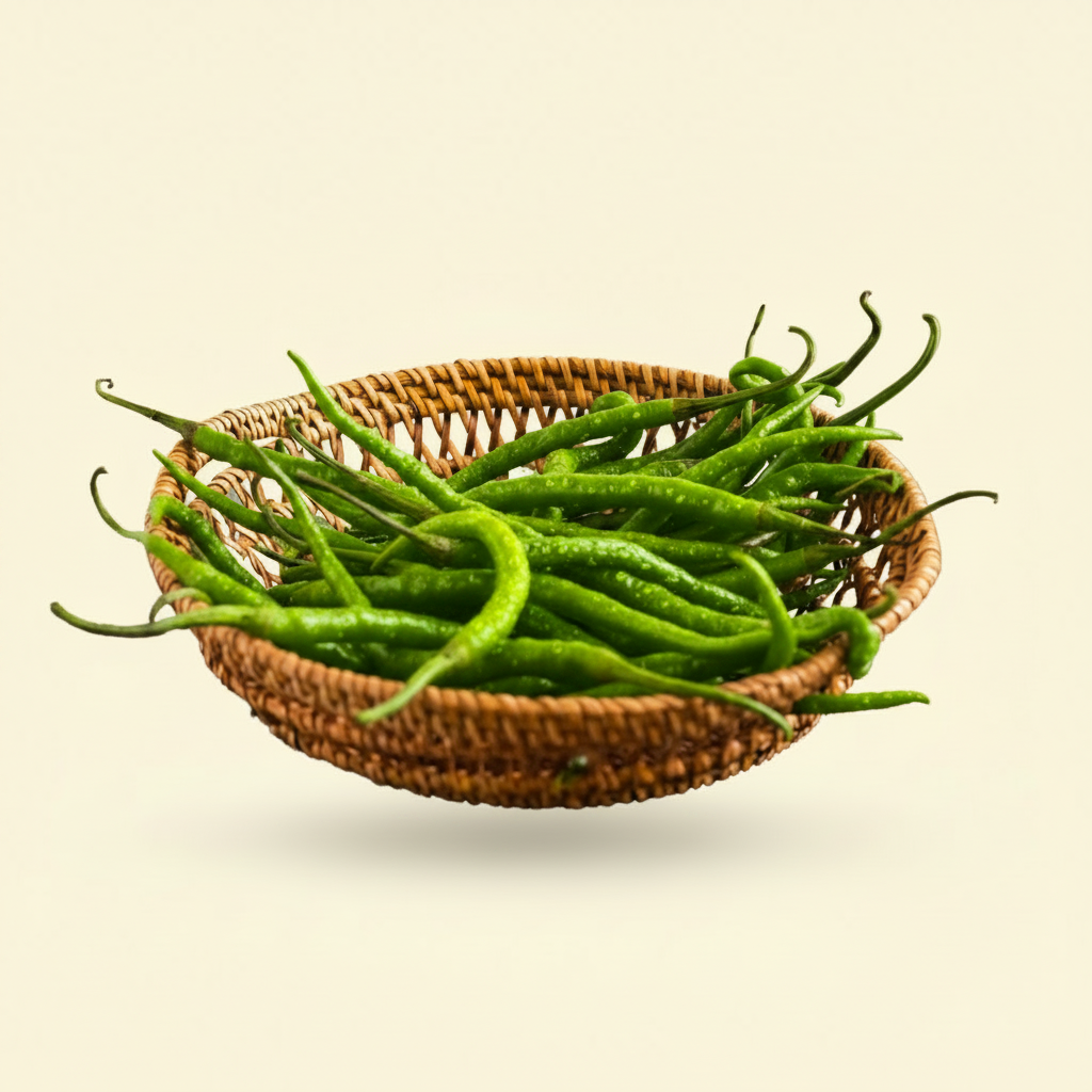 Florida Green Chilli 0.50 Lb