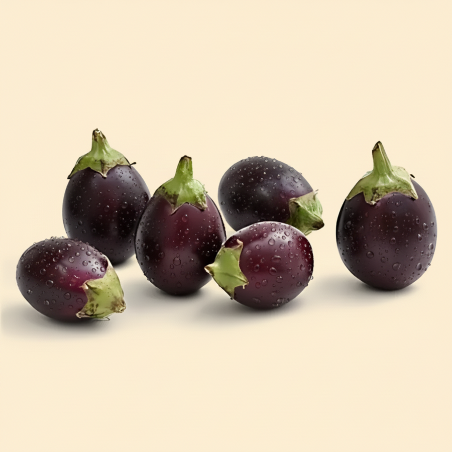 Indian Eggplant 1 Lb