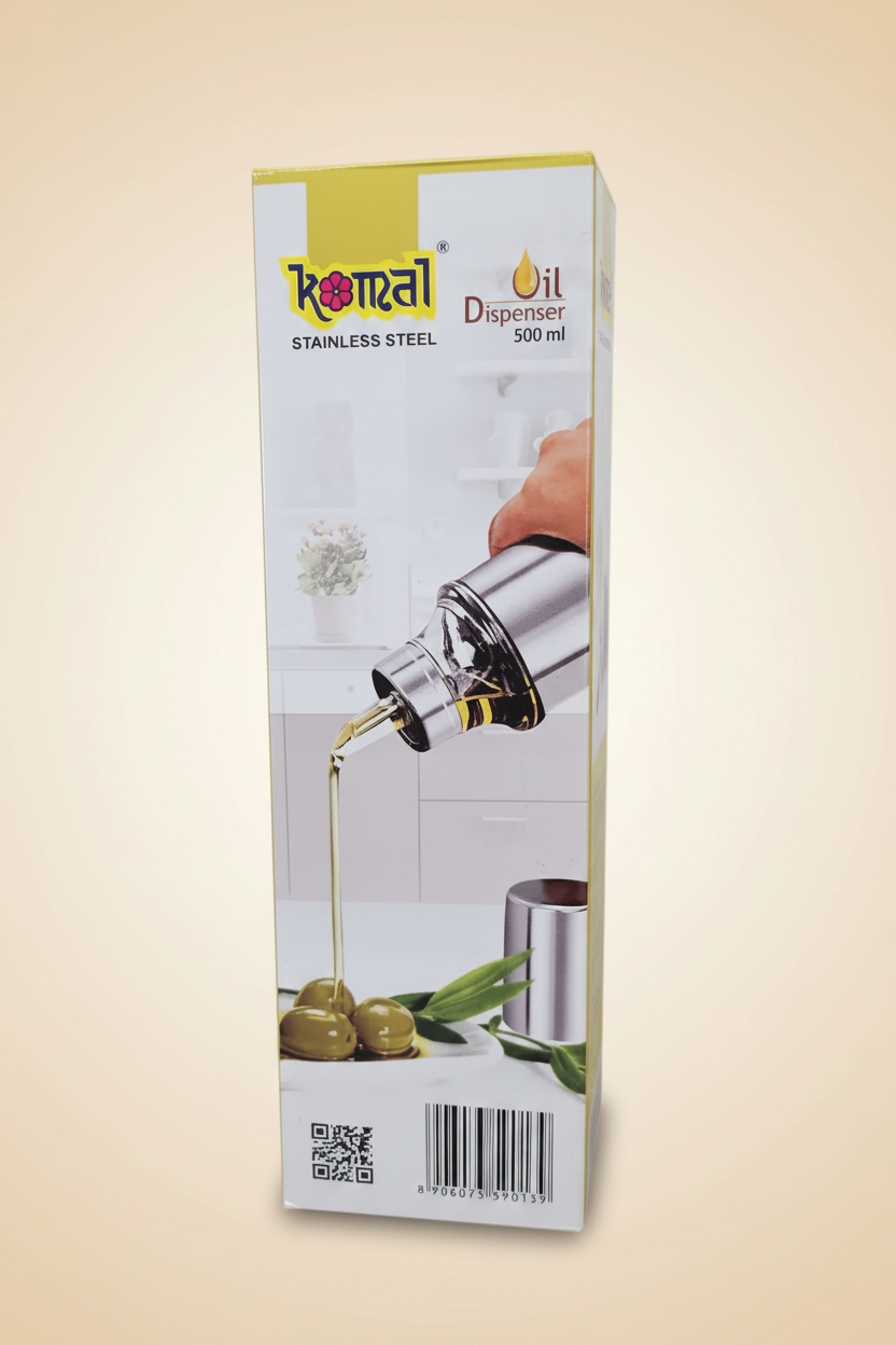 Komal SS Oil Dispenser 500 ML
