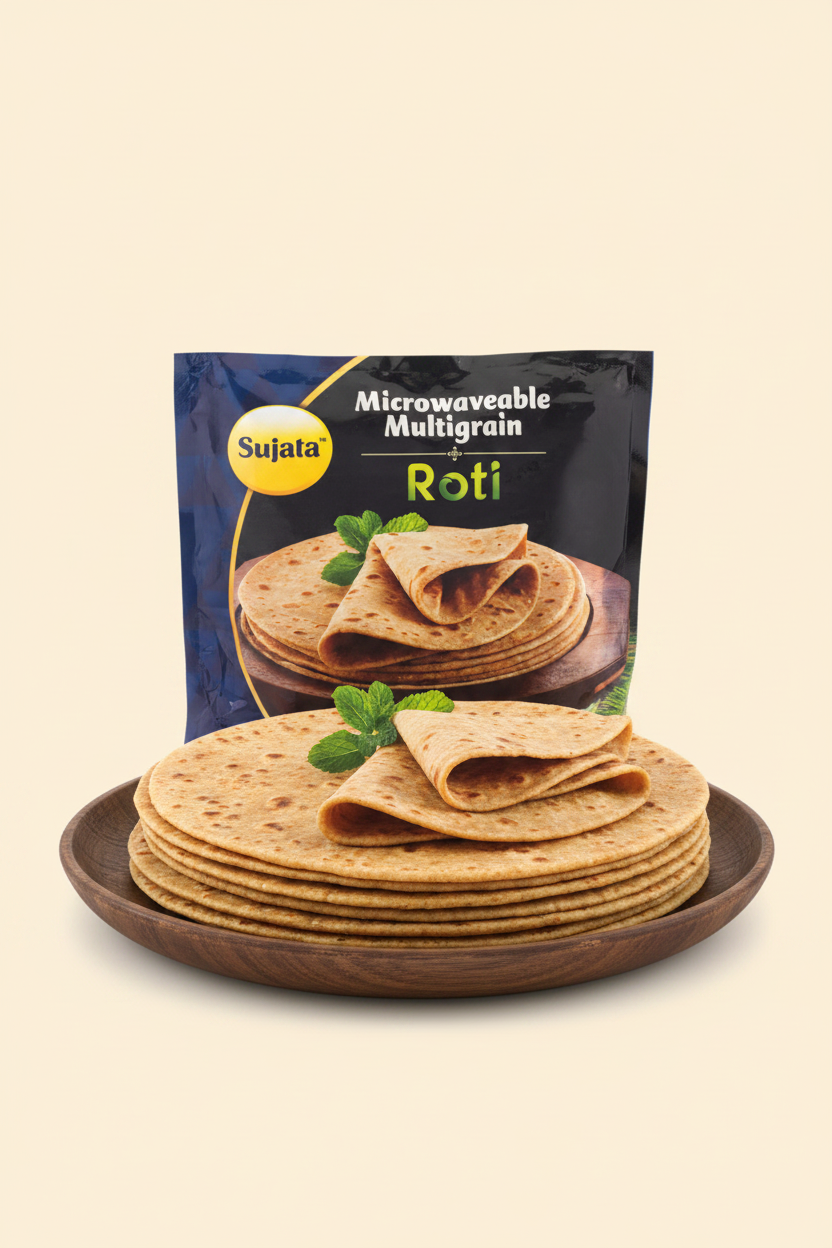 Sujata Frozen Multigrain Roti 12pcs 12.7 oz