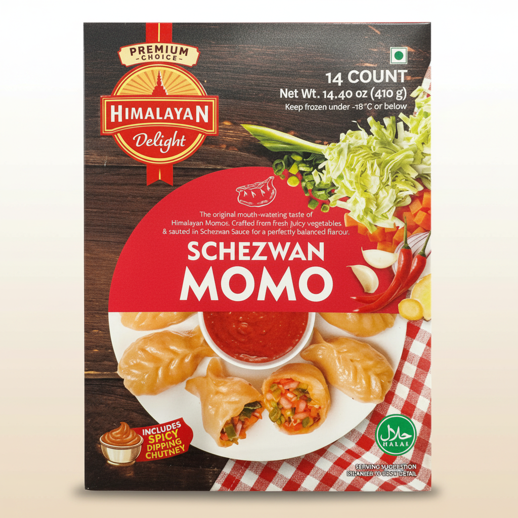 Himalayan Delight Schezwan Momo 14.4 oz