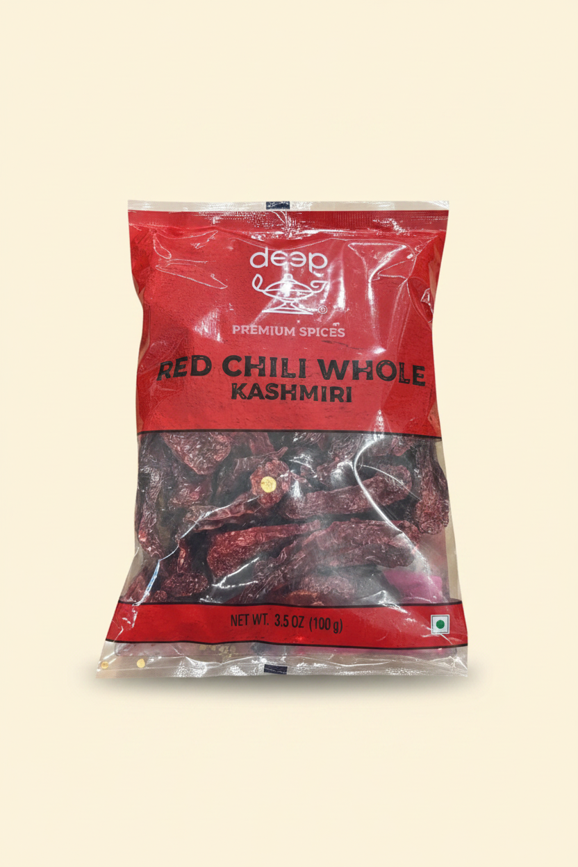 Red Chili Whole Kashmiri 400gm #Deep