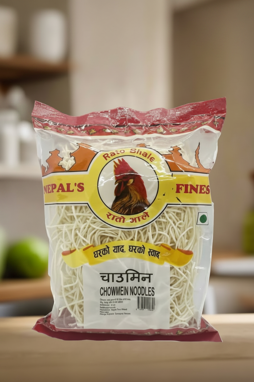 Steamed Chowmein Noodles 250gm #Rato Bhale