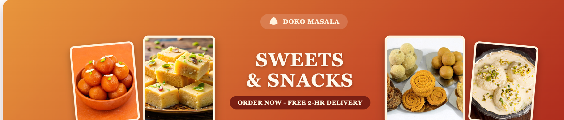 Sweets and snacks - order now with free 2-hour delivery